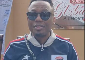 DJ Tira speaking in Eswatini.