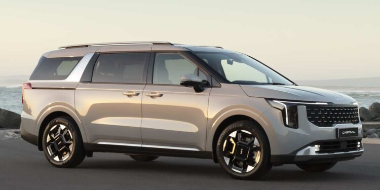 Carnival’s first mid-life update has been extensive. Image: Kia