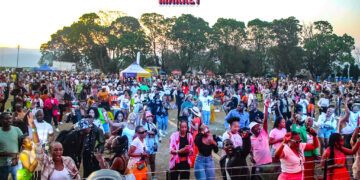 Event goers enjoying the 2024 Eswatini Farmers Market