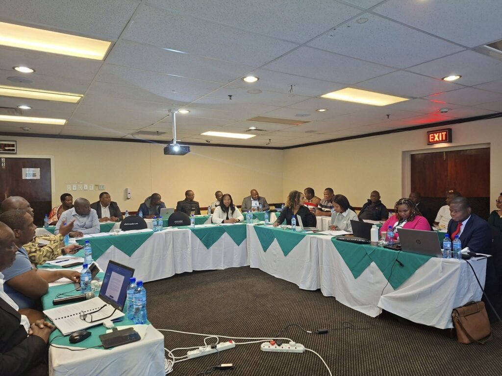 Members of the Parliamentary Portfolio Committee listen attentively as the Ministry of Labour outlines proposed reforms in the Employment Bill.