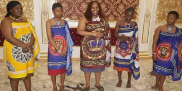 Indvuna Bongiwe ‘Vivane’ Hlatjwako and Princess Inkhosatana Sakhizwe
