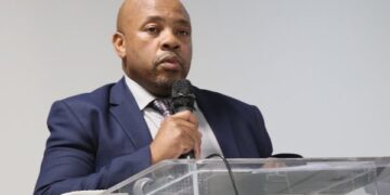 Health Minister Mduduzi Matsebula addressing stakeholders during the launch of World Breastfeeding Week 2025 at Happy Valley Hotel, Ezulwini.