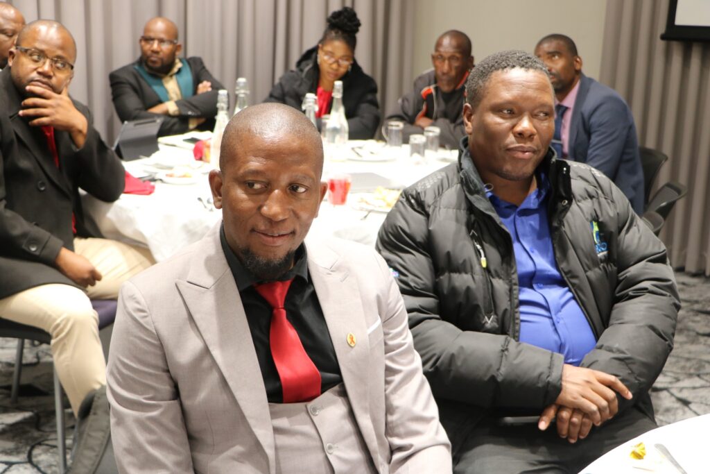HealthPlus 4 Men representatives engage with key stakeholders at the Hilton Garden Inn last Thursday during the HIV Prevention Indaba planning meeting facilitated by NERCHA.