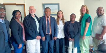 UNESWA and Malmö University exchange participants with vice chancellor