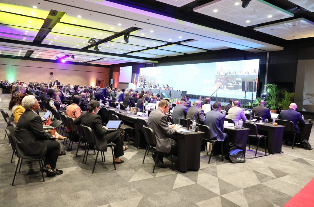 Delegates from across Africa engage in discussions on strengthening police cooperation and building law enforcement capacity at the Interpol conference.