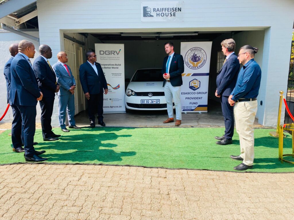 Minister Manqoba Khumalo during the opening of the Germany Cooperative and Raiffeisen Confederation