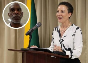 Minister of Foreign Affairs Kamina Johnson Smith