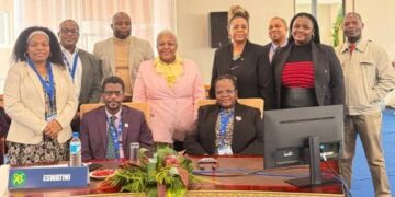 Eswatini delegation at the 45th SADC Heads of State and Government Summit in Antananarivo, Madagascar.