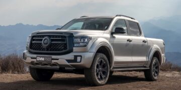 The GWM P500’s 2025 update sports fresh new blacked-out styling. Picture: Supplied