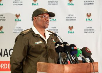 Border Management Authority Commissioner Michael Masiapato. Picture: X/TheBMA_SA