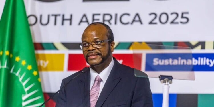 His Majesty King Mswati III calls for international support for Eswatini’s multi-billion-emalangeni water projects during the African Union-AIP Africa Water Investment Summit in Cape Town, South Africa.