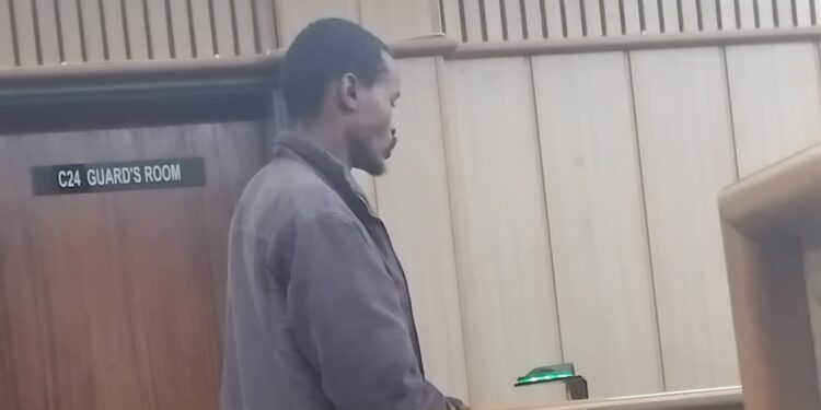 Majahonkhe Sonny Nhlabatsi appeared at the Mbabane Magistrates Court on Thursday. | Pic: Sithembiso Sihlongonyane