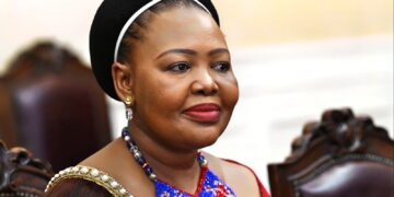 Minister of Foreign Affairs and International Cooperation Pholile Shakantu