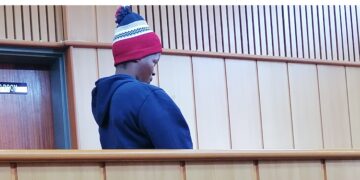 Nontobeko Dlamini, her daughter, after a heated family argument turned violent. Pic: Sithembiso Sihlongonyane)