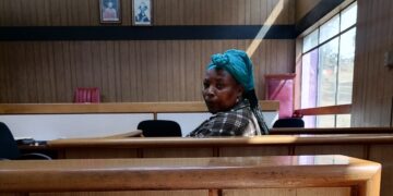 Hlobsile Shiba appeared at the Mbabane Magistrates Court. | Pic, Sithembiso Sihlongonyane