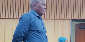 Khayelihle Fakudze and Stinah Melissa appeared at the Magistrates Court. | Pic, Sithembiso Sihlongonyane