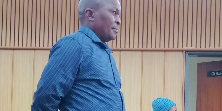 Khayelihle Fakudze and Stinah Melissa appeared at the Magistrates Court. | Pic, Sithembiso Sihlongonyane