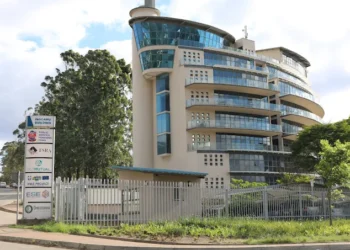 The Ingcamu Building in Mbabane, home to the Eswatini Stock Exchange offices.