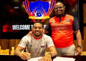 Justice Figareido unveiled by Chippa United Photo: Chippa United