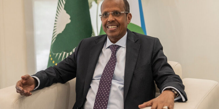 AU Commission Chairperson Mahmoud Ali Youssouf