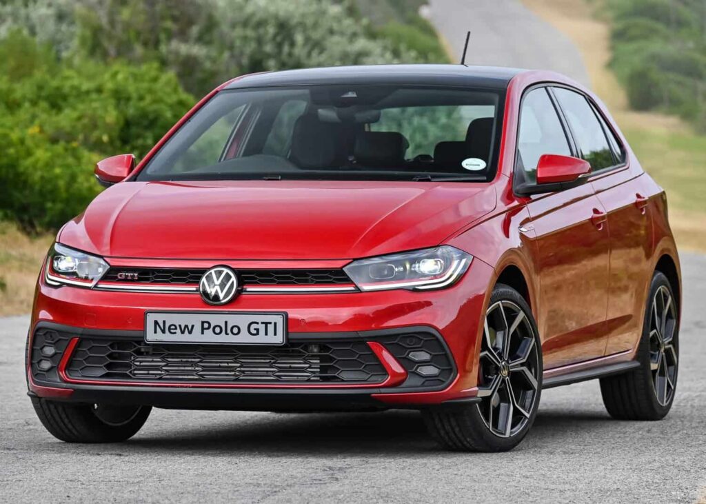 Polo GTI will benefit from a new black styling package. Image: Volkswagen