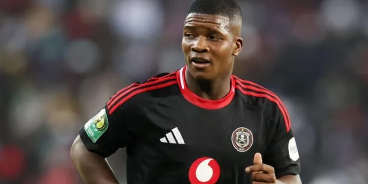 Orlando Pirates defender Mbekezeli Mbokazi.