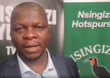 Derrick Shiba, president of Nsingizini Hotspurs FC. Photo: Adekunle Owolabi