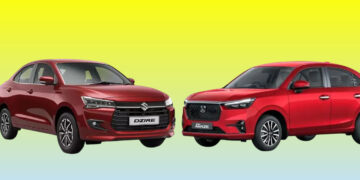 The Suzuki DZire and Honda Amaze go head-to-head in the compact sedan battle for budget-conscious buyers.
