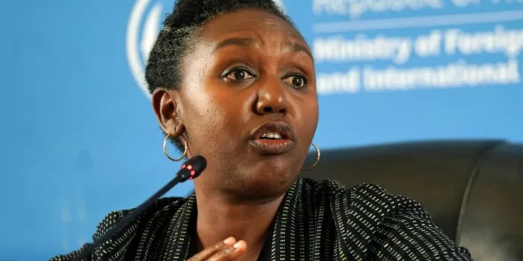 Yolande Makolo, spokeswoman for the Rwandan government
