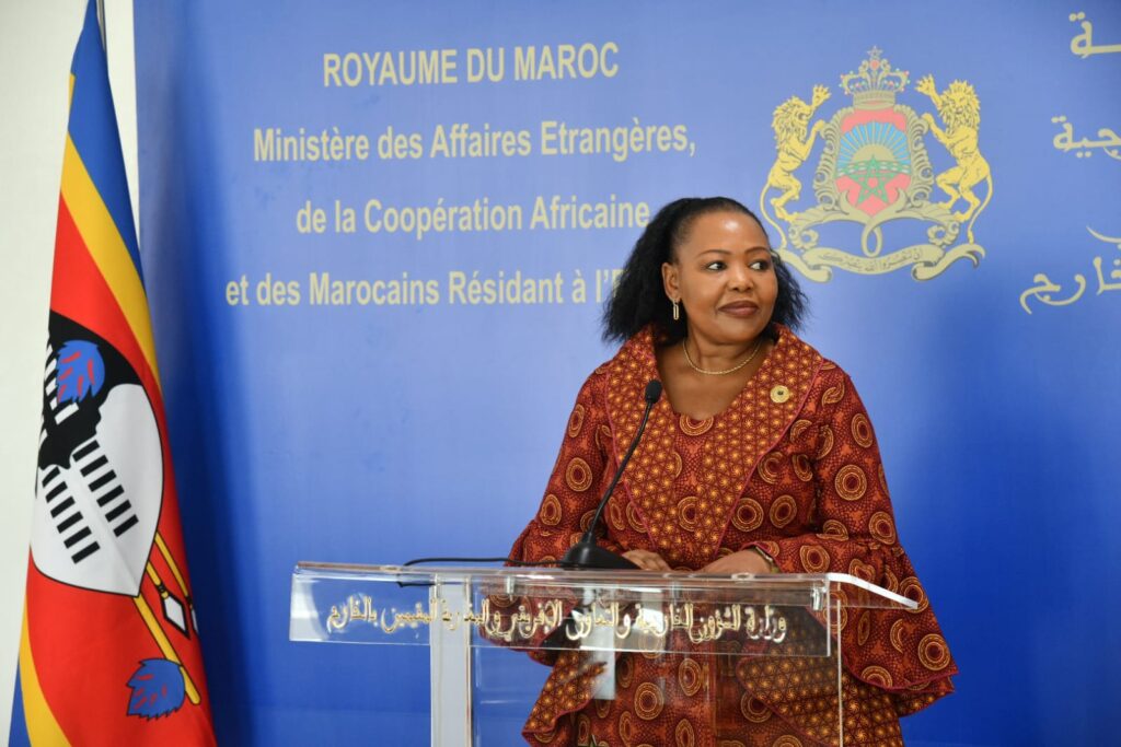 Minister of Foreign Affairs and International Cooperation Pholile Shakantu