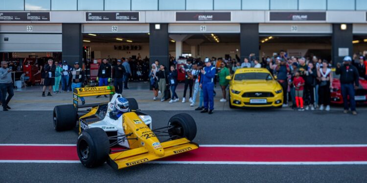 Sleek machines on display during last year’s Festival of Motoring at Kyalami