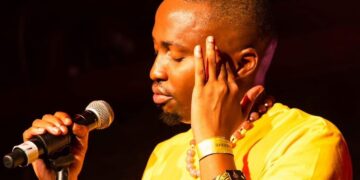 Lution representing Swazi talent at USA art organization. | Pic, Facebook