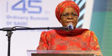 Namibian President Dr. Netumbo Nandi-Ndaitwah