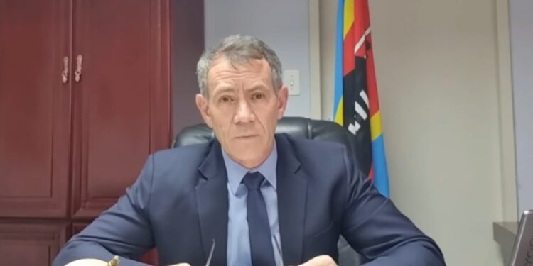 The Honourable Minister of Finance Neal Rijkenberg