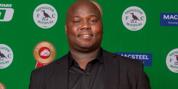 Nsingizini Hotspurs FC, CEO Banele Ngobe, speaking on the need to run football as a business during the newly launched television show in Ezulwini.