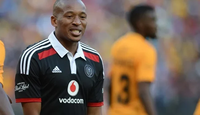 Former Orlando Pirates striker Lehlohonolo Majoro