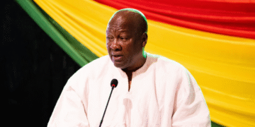 Ghanaian President Dr. John Dramani Mahama