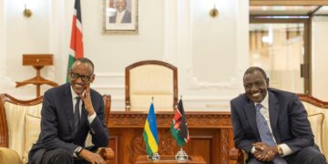 President Paul Kagame met with President William Ruto of Kenya on the sidelines of the African Development Bank Annual Meeting 2024.