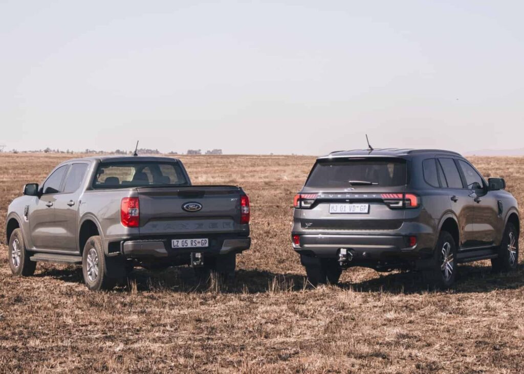 XLT represents the entry point into the Everest range, while in the Ranger, it is the the third tier above the unbadged base model and the XL. Image: Rynhardt Steenkamp