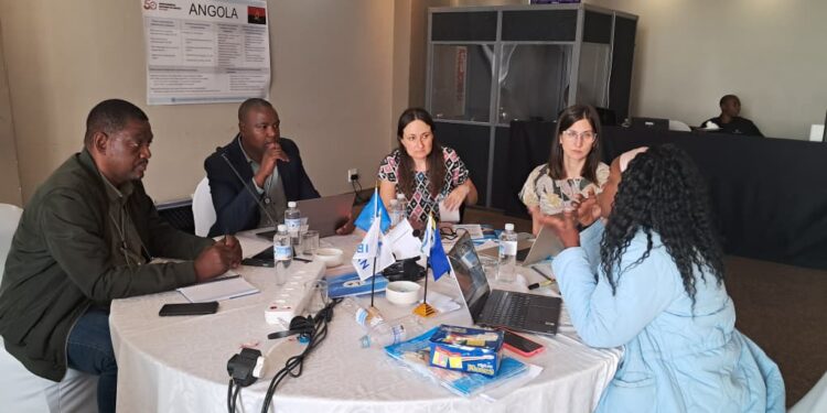 Participants seated during the SADC training session on the International Code of Marketing for Breast Milk Substitutes in Swakopmund, Namibia.