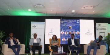 Panelists during the ICT seminar share insights on digital governance and the future of technology in Eswatini.