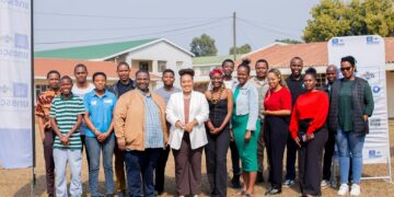 Eswatini youth climate changemakers gather for a group photo during the Climate-Smart Initiative Training. Photo: UNESCO Eswatini