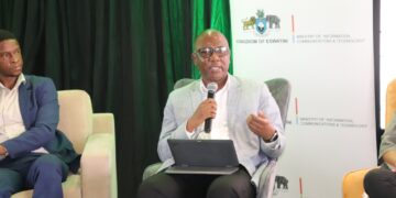 Bhekani Dlamini from CANGO pictured at the Government in Your Hand and AI Seminar