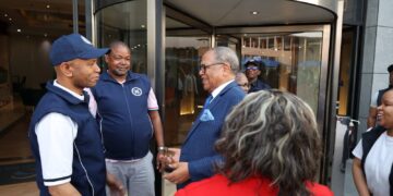 Former Deputy Prime Minister Themba Nhlanganiso Masuku arrives in Lilongwe to lead the SADC Electoral Observation Mission ahead of Malawi’s general election.