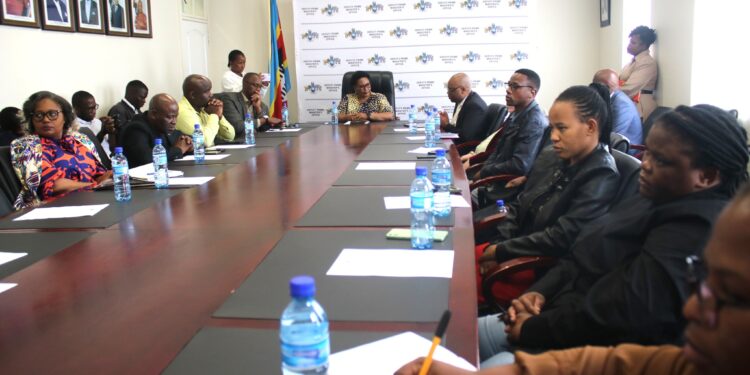 Deputy Prime Minister Thulisile Dladla announcing the launch of the Music and Arts Festival for Persons with Disabilities, set for 27 September at The Luke Commission Hall in Manzini.