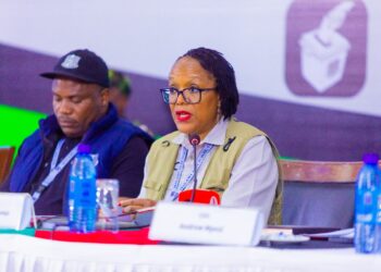 Justice Annabel Mtalimanja, Chairperson of the Malawi Electoral Commission, provides an update on the tallying and partial results of the 2025 presidential election.
