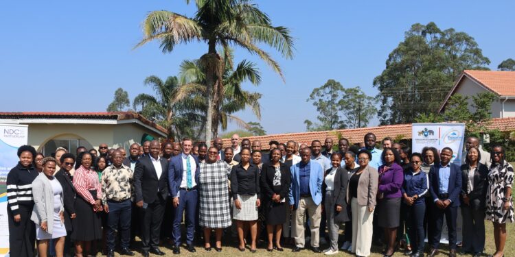 Stakeholders gathered at Mountain View Hotel in Mbabane for the validation of Eswatini’s draft NDC 3.0 ahead of its submission to the UNFCCC.