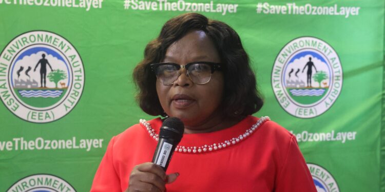 Minister of Tourism & Environmental Affairs Jane Mkhonta Simelane. Hon. Jane Mkhonta-Simelane