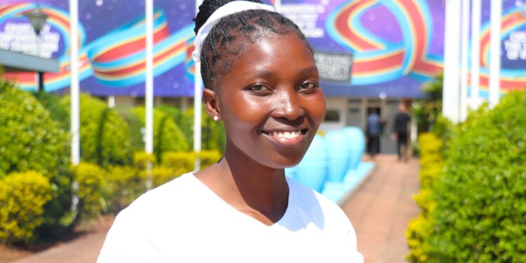 Patience from Lomahasha begins her journey toward an Associate Degree in Business Information Technology at Limkokwing University in Mbabane.