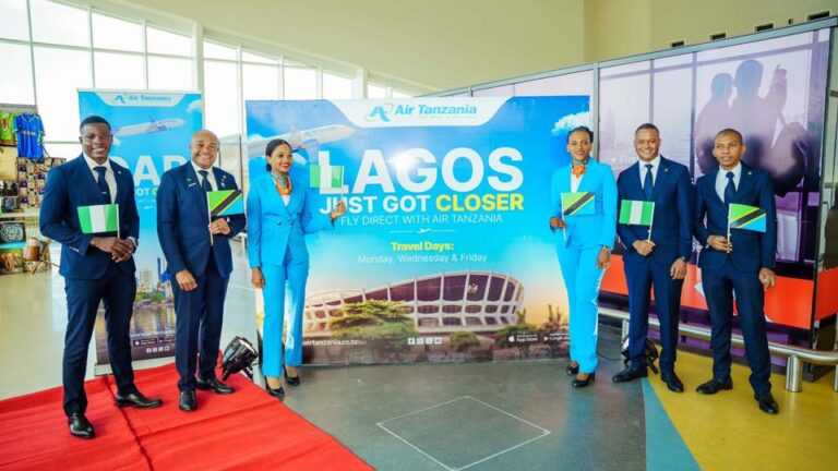 Direct flight launch between Dar es Salaam and Lagos by Air Tanzania.